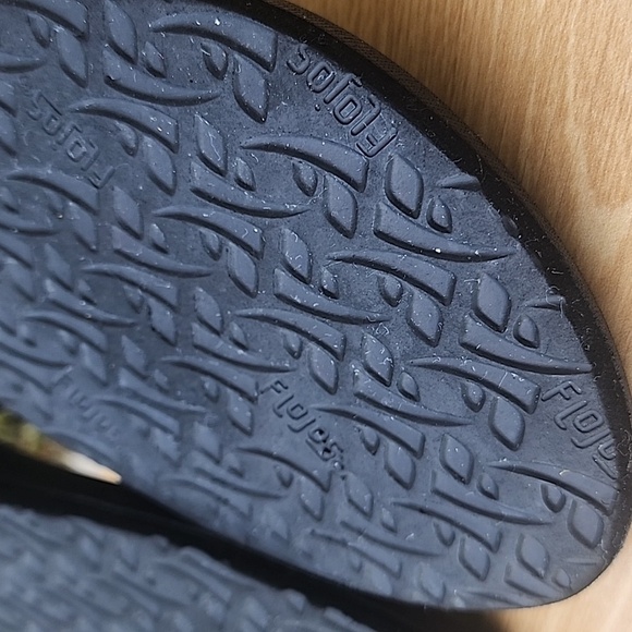 FloJos Josie Black/Pink Flip Flips Womens Size 11 - Picture 11 of 12